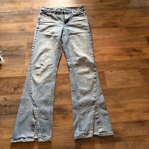 American Eagle Outfitters Light Blue Flare Jeans